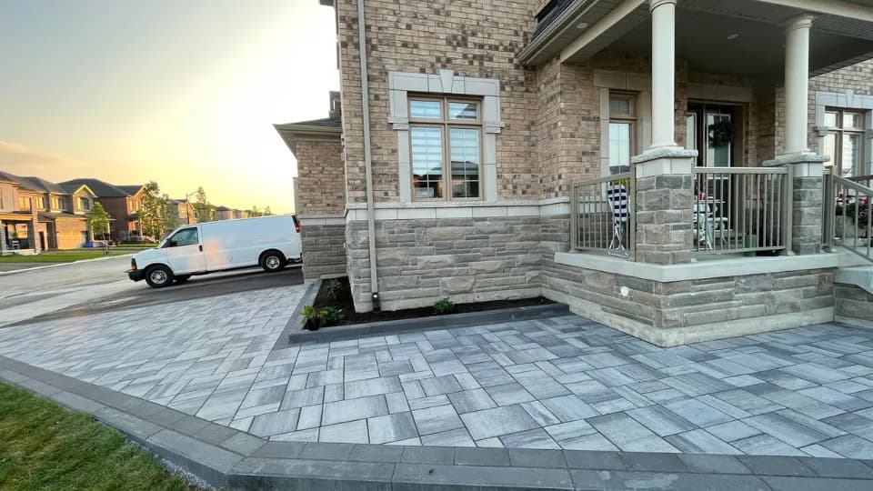 Complete backyard makeover by Pedra Landscaping