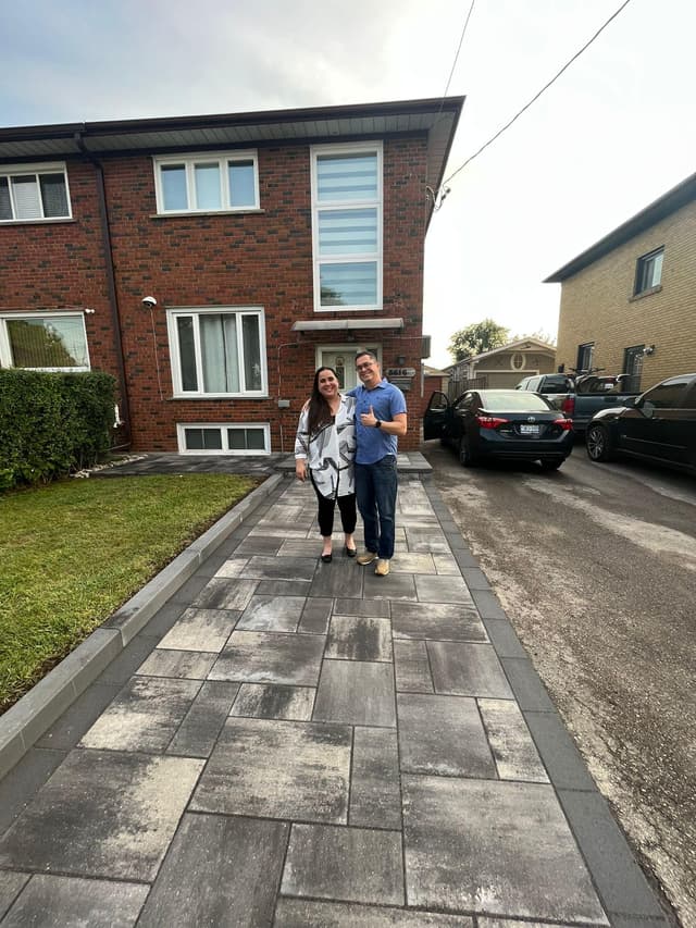 Another satisfied family enjoying their new outdoor space