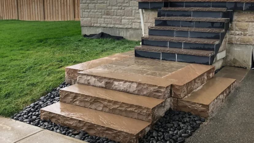 Sod installation project