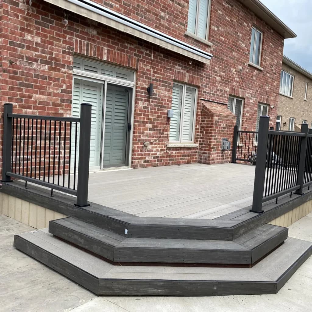 Composite Deck/Fence